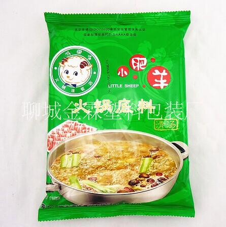 供應(yīng)邯鄲火鍋料包裝,調(diào)料包裝,金霖彩印包裝制品廠
