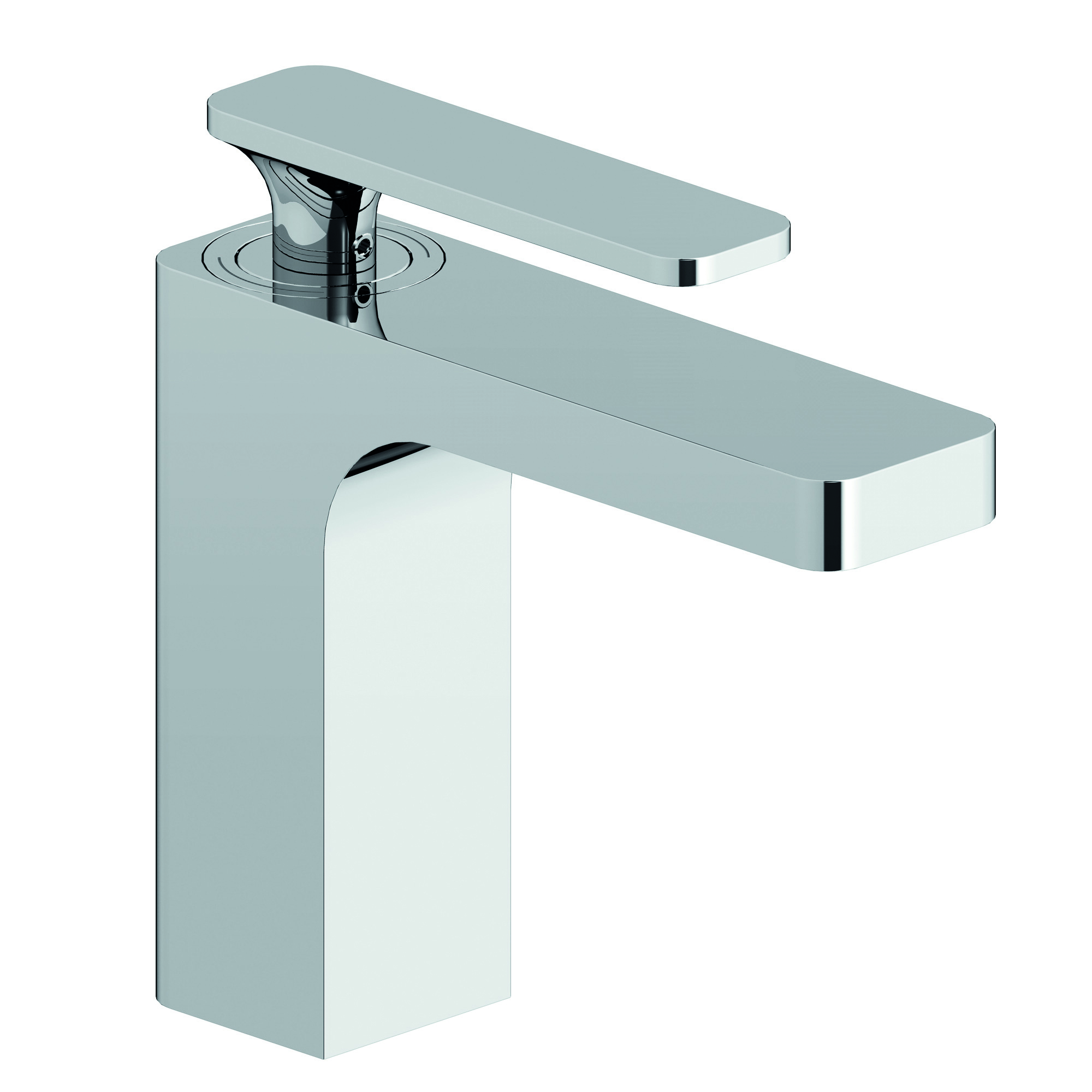 新款*電鍍廣東廠家直銷  全銅單孔*龍頭  重力鑄造臺下盆龍頭