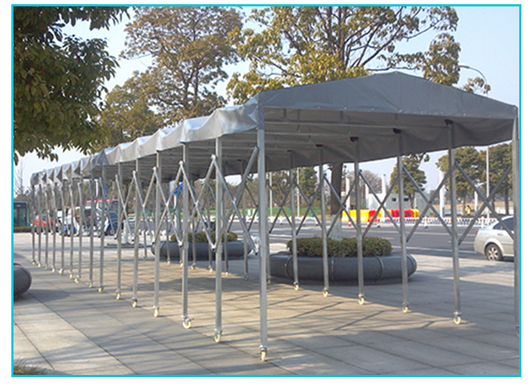 北京戶外停車棚活動(dòng)推拉蓬戶外帳篷