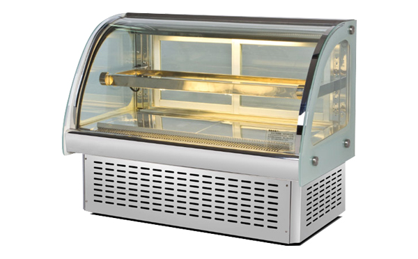 供應(yīng)安德利方便易清潔桌上型冷柜弧形冷柜廠家直銷