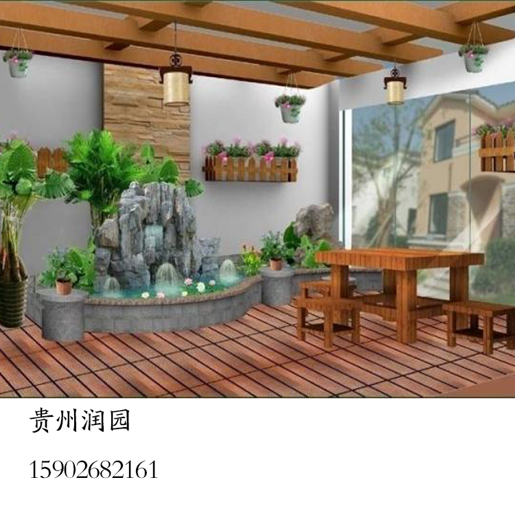 貴陽(yáng)遵義植物景觀設(shè)計(jì)施工單位簽訂畢節(jié)墻壁綠化工程，壁掛花盆設(shè)計(jì)合同
