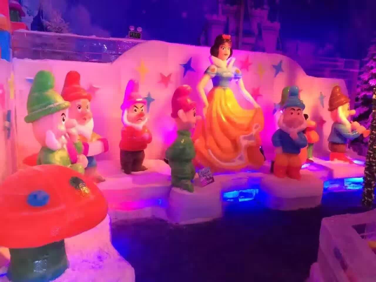 春節(jié)夢(mèng)幻創(chuàng)意 燈光展燈光節(jié)玫瑰花海道具出租燈光造型制作