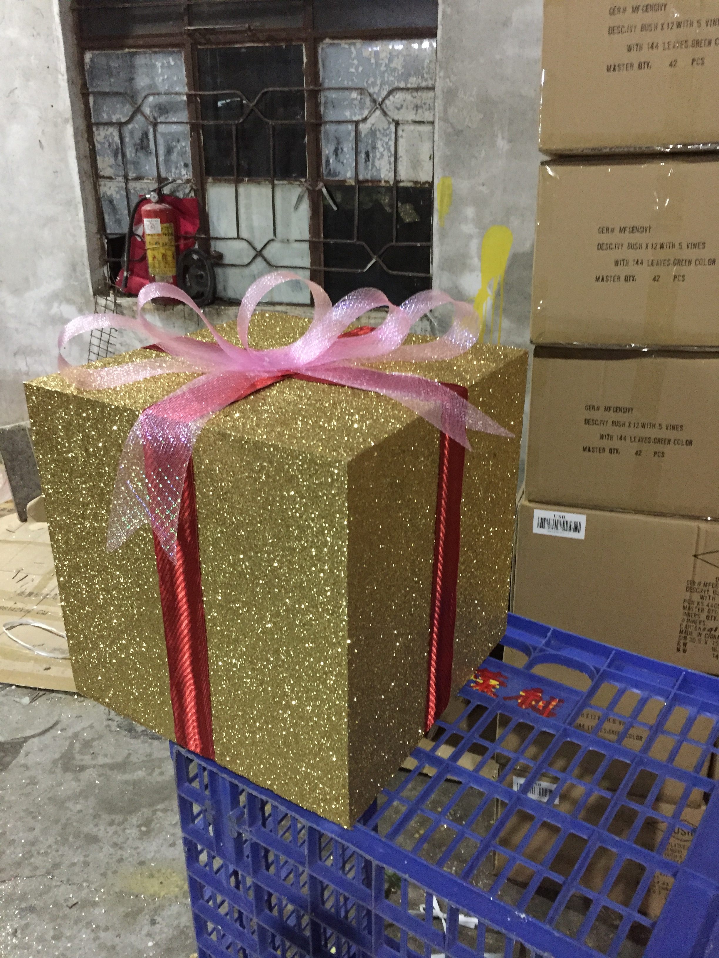 圣誕禮物盒、禮物包、圣誕裝飾品、泡沫禮物盒