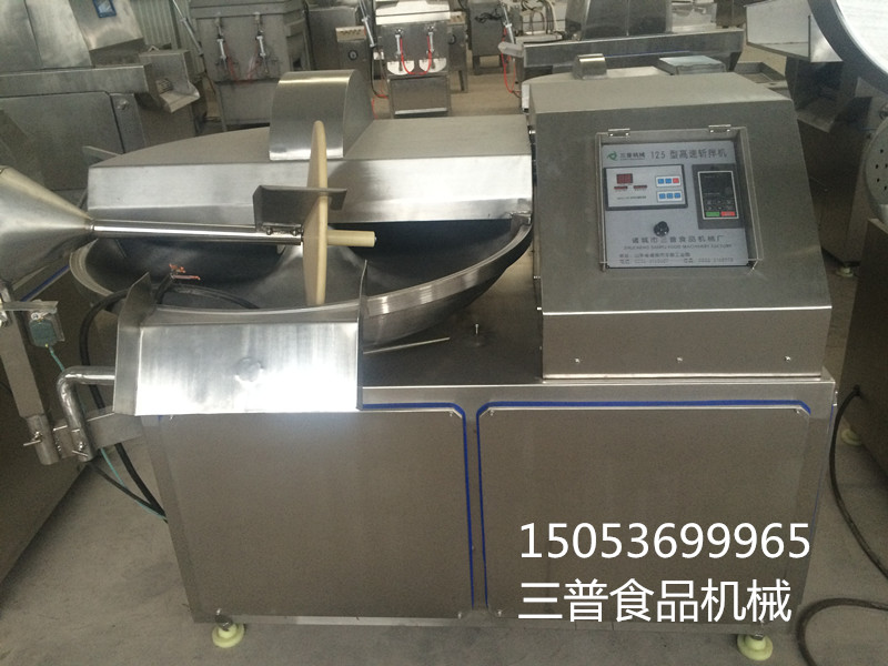 廠家直銷小型全自動高速斬拌機(jī)  變頻斬拌機(jī) 多功能斬拌機(jī) 腸類斬拌機(jī)肉食加工全套設(shè)備