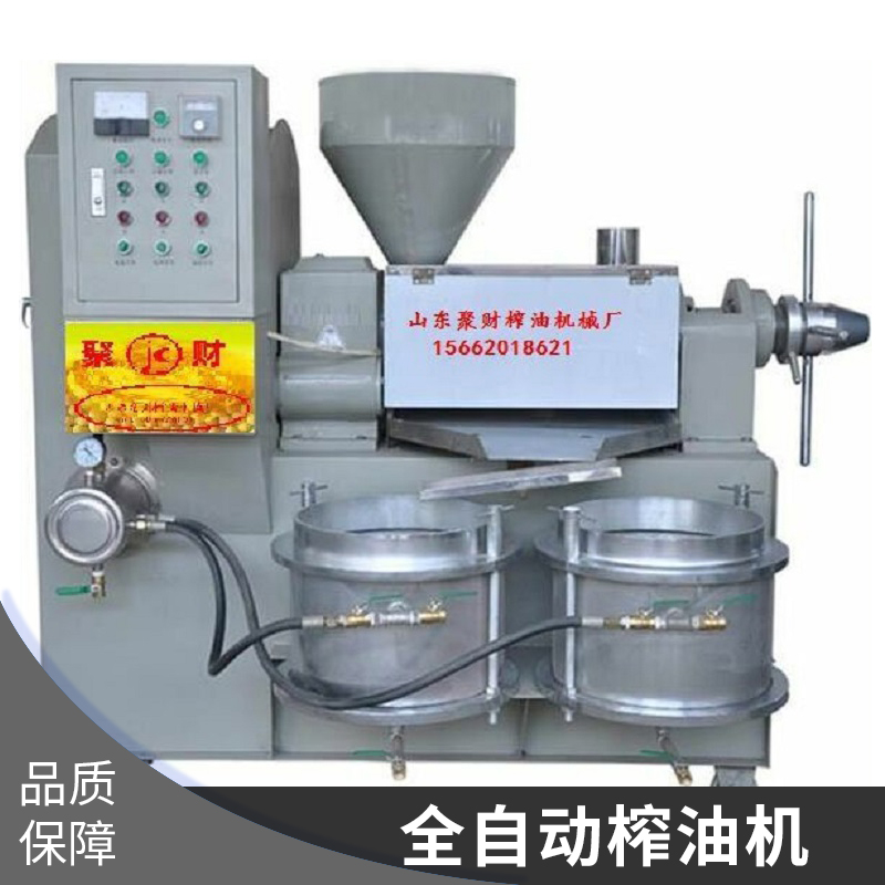 液壓榨油機(jī)廠 全自動(dòng)榨油機(jī)直銷大容量榨油機(jī)速度快 新型液壓榨油機(jī)