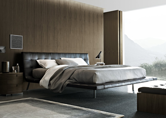 創(chuàng)意床，高端床，Poliform Furniture Onda Bed