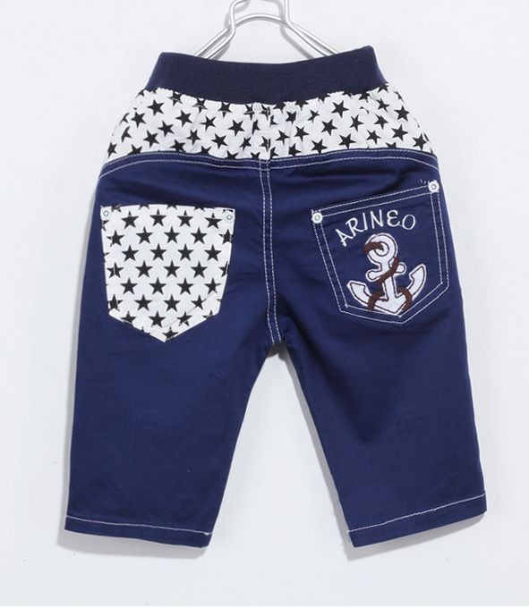 兒童夏裝七分褲