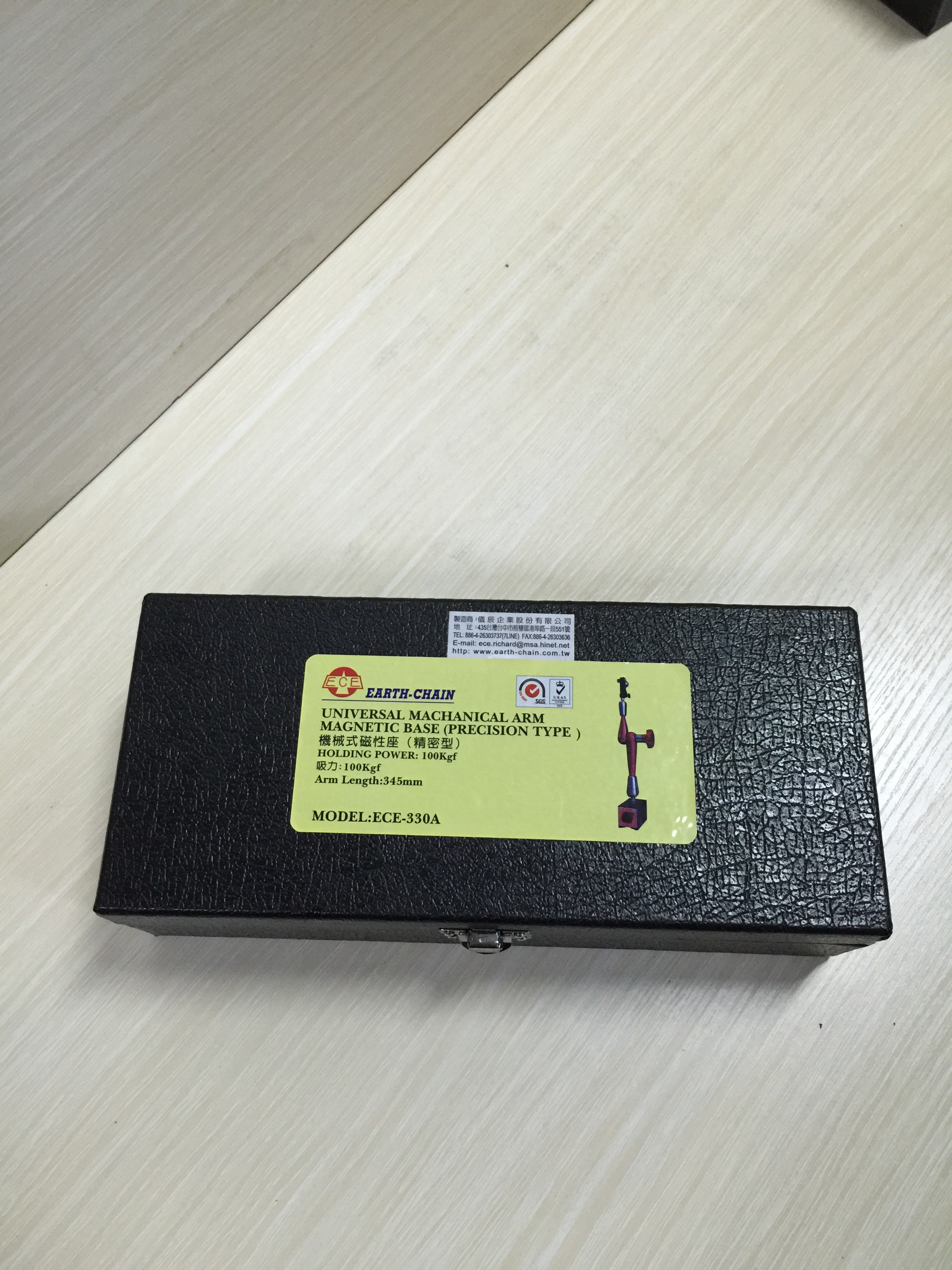 臺(tái)灣儀辰ECE-330B 機(jī)械式精密型磁性表座  磁力表座