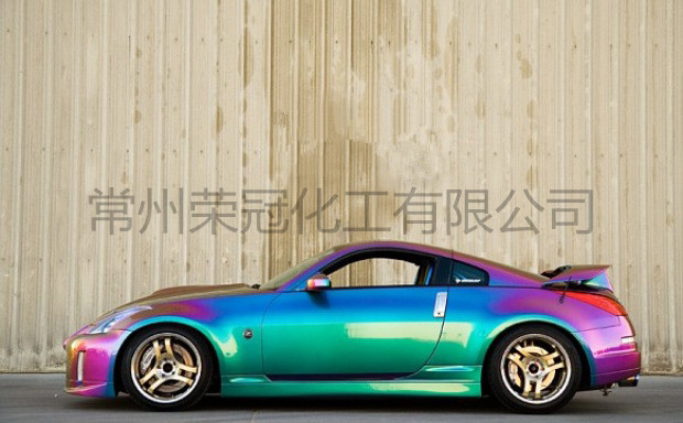 直銷供應(yīng)光澤彩色珠光水晶效果顏料RG9390*汽車塑用顏料批