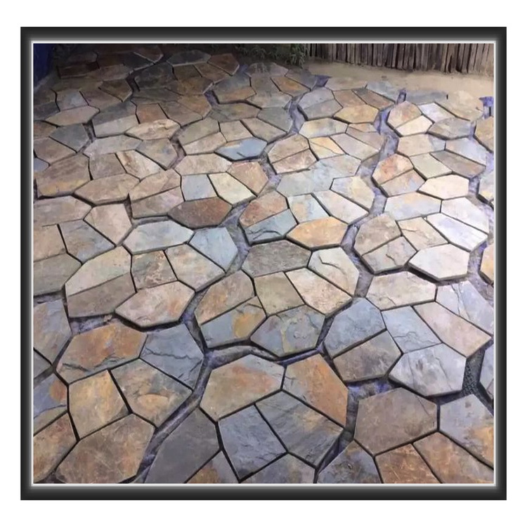 板巖 多邊形拼花