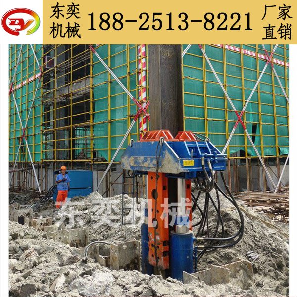 一體式液壓拔樁機(jī) 無(wú)線遙控拔樁機(jī)械 工字鋼起拔器