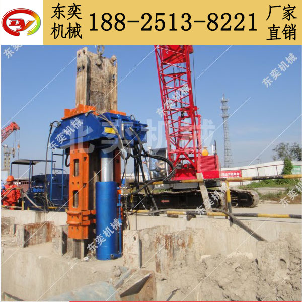 一體式液壓拔樁機(jī) 無(wú)線遙控拔樁機(jī)械 工字鋼起拔器