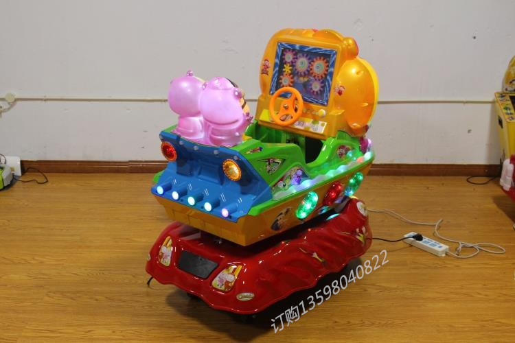 鄭州兒童投幣搖擺機(jī)游樂(lè)園廣場(chǎng)電動(dòng)玩具送貨上門