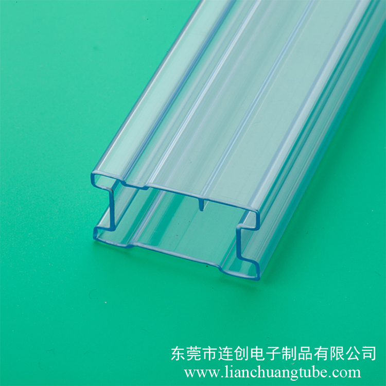 光潔透明連接器吸塑管價格便宜供應(yīng)商*fpc包裝管圖片
