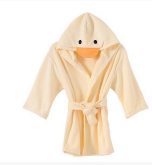 廠家貼牌兒童浴袍 雪尼爾浴袍 創(chuàng)意浴袍 韓國創(chuàng)意兒童浴袍