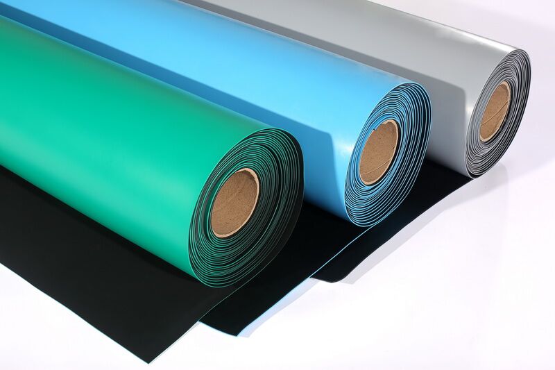 ZX509實心防靜電臺墊（藍(lán)色）