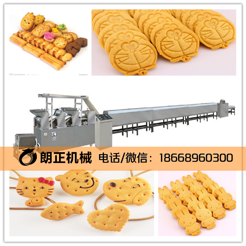 廠家直銷餅干生產(chǎn)線成套-濟(jì)南朗正