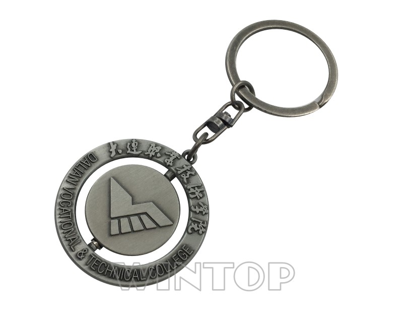 旋轉(zhuǎn)鑰匙扣 廠家定做 精美創(chuàng)意禮品