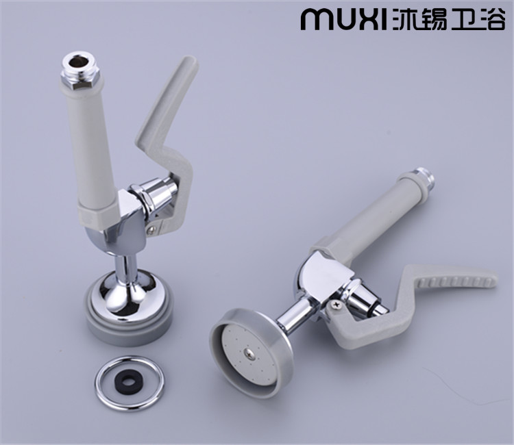 雙溫雙把洗碗機預(yù)沖洗高壓花灑龍頭 座臺式洗碗機配套花灑
