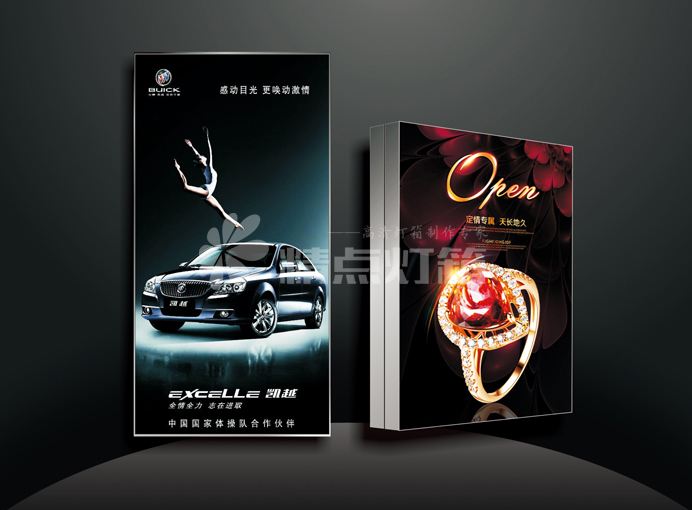 卡布燈箱，廣告裝飾工程，廣州卡布燈箱多少錢(qián)一平方