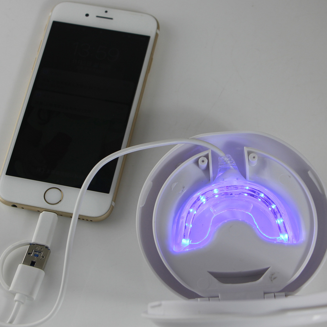 美牙儀 冷光 牙齒美白燈 牙齒美白儀oem 牙齒美白套裝