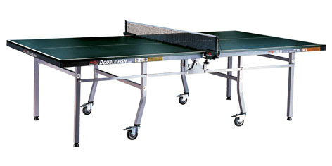 雙折移動(dòng)式球臺(tái) 雙魚301（墨綠) 深圳雙魚301乒乓球臺(tái)價(jià)格圖片 雙魚乒乓球臺(tái)