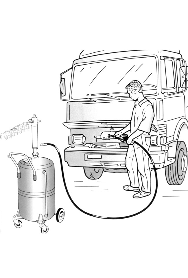 供應(yīng)深圳移動式37073型高精度計量70升稀油機 氣動數(shù)顯稀油加注機