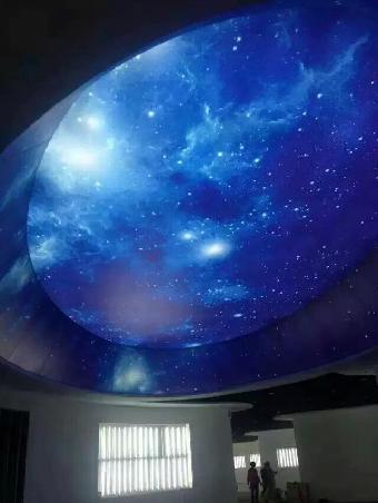 供應(yīng)一色天環(huán)保軟膜天花裝飾材料 東莞裝飾工程 室內(nèi)天花裝飾 個性