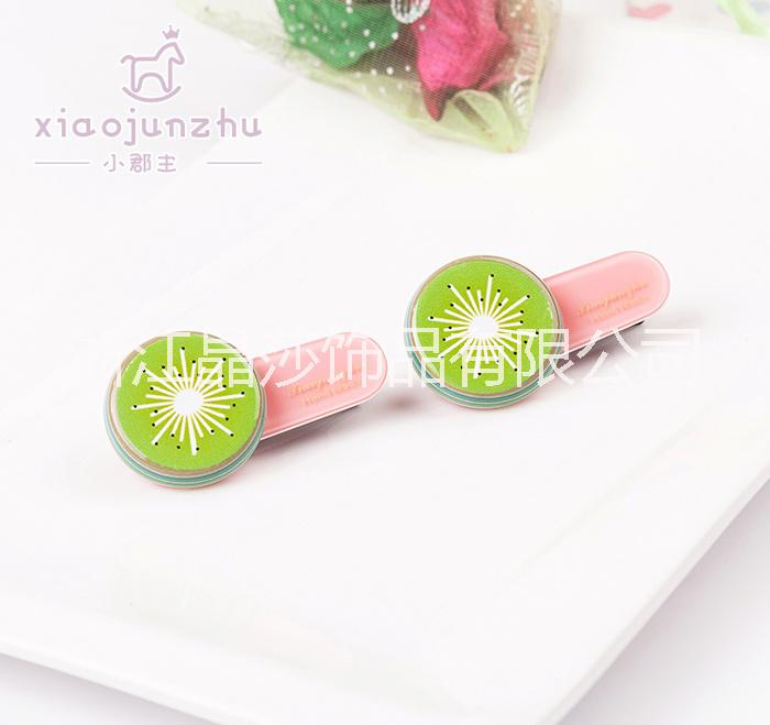 韓版兒童發(fā)夾亞克力發(fā)夾兒童飾品批