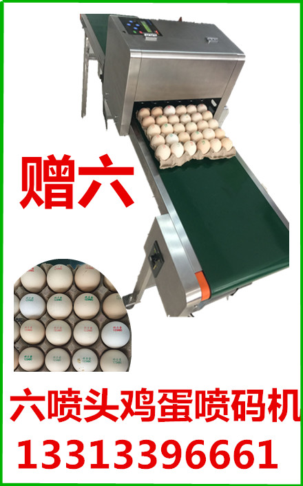 皮蛋多噴頭雞蛋噴碼機生產廠家