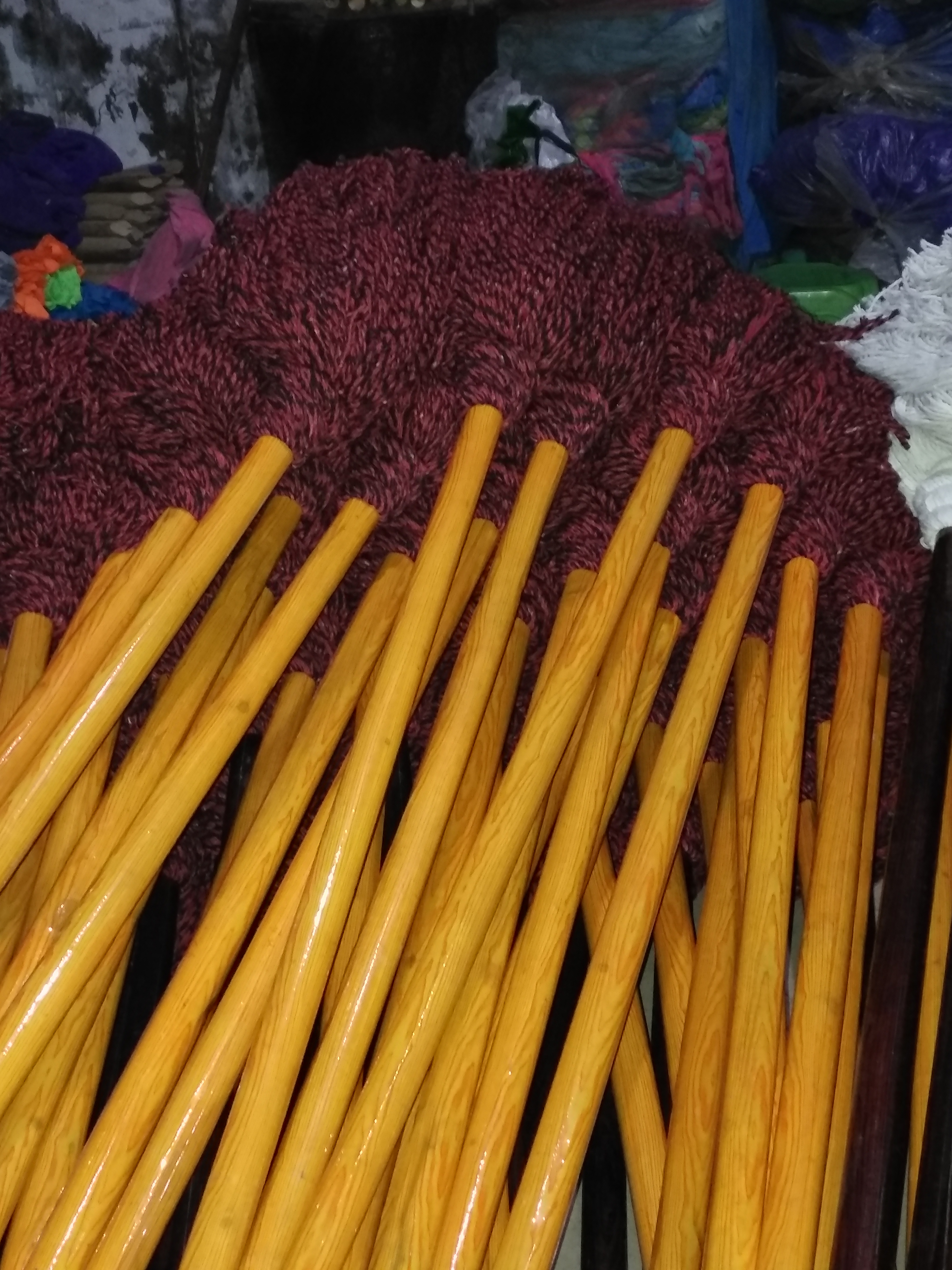 木桿棉紗線拖把