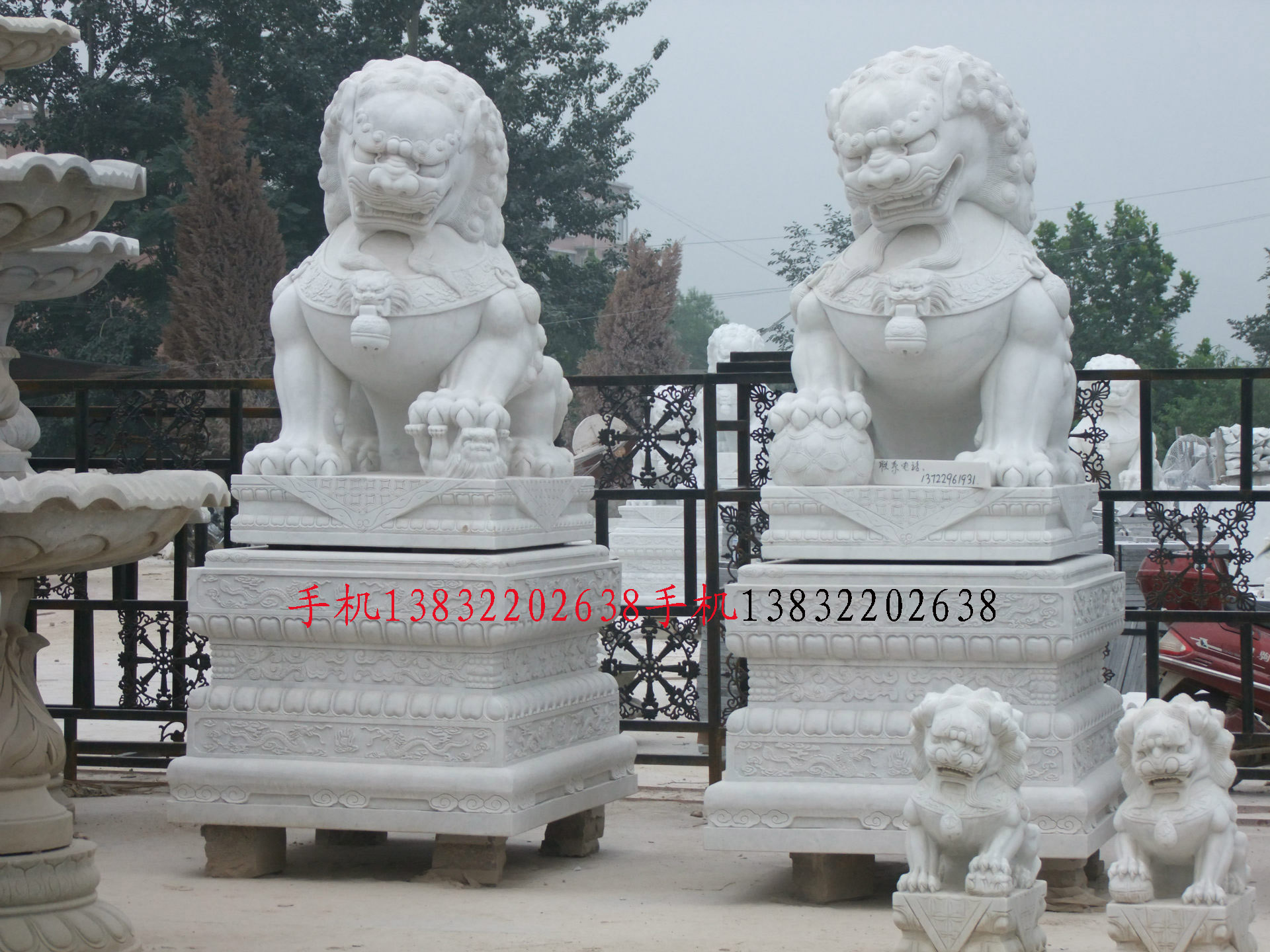 供應(yīng)曲陽石獅子廠家