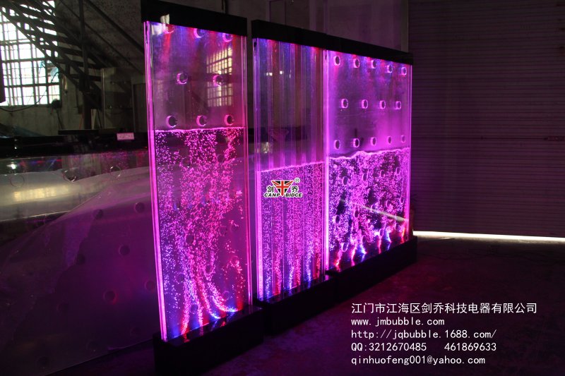 上海氣泡墻，常州隔斷屏風(fēng)，水舞氣泡墻，亞克力氣泡墻，水舞屏風(fēng)，批發(fā)水舞氣泡墻