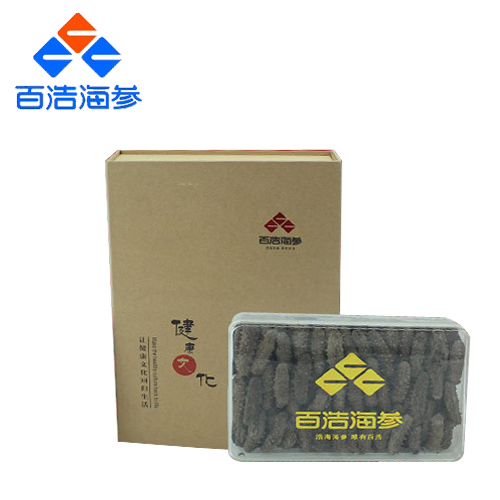 百浩牌 *淡干海參禮盒 500g 60-70頭 *淡干海參