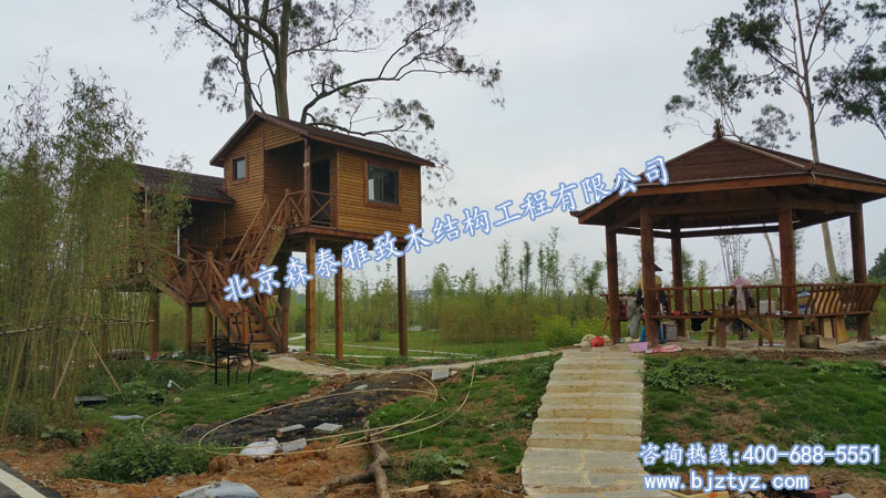 森泰雅致樹(shù)屋建造樹(shù)屋施工