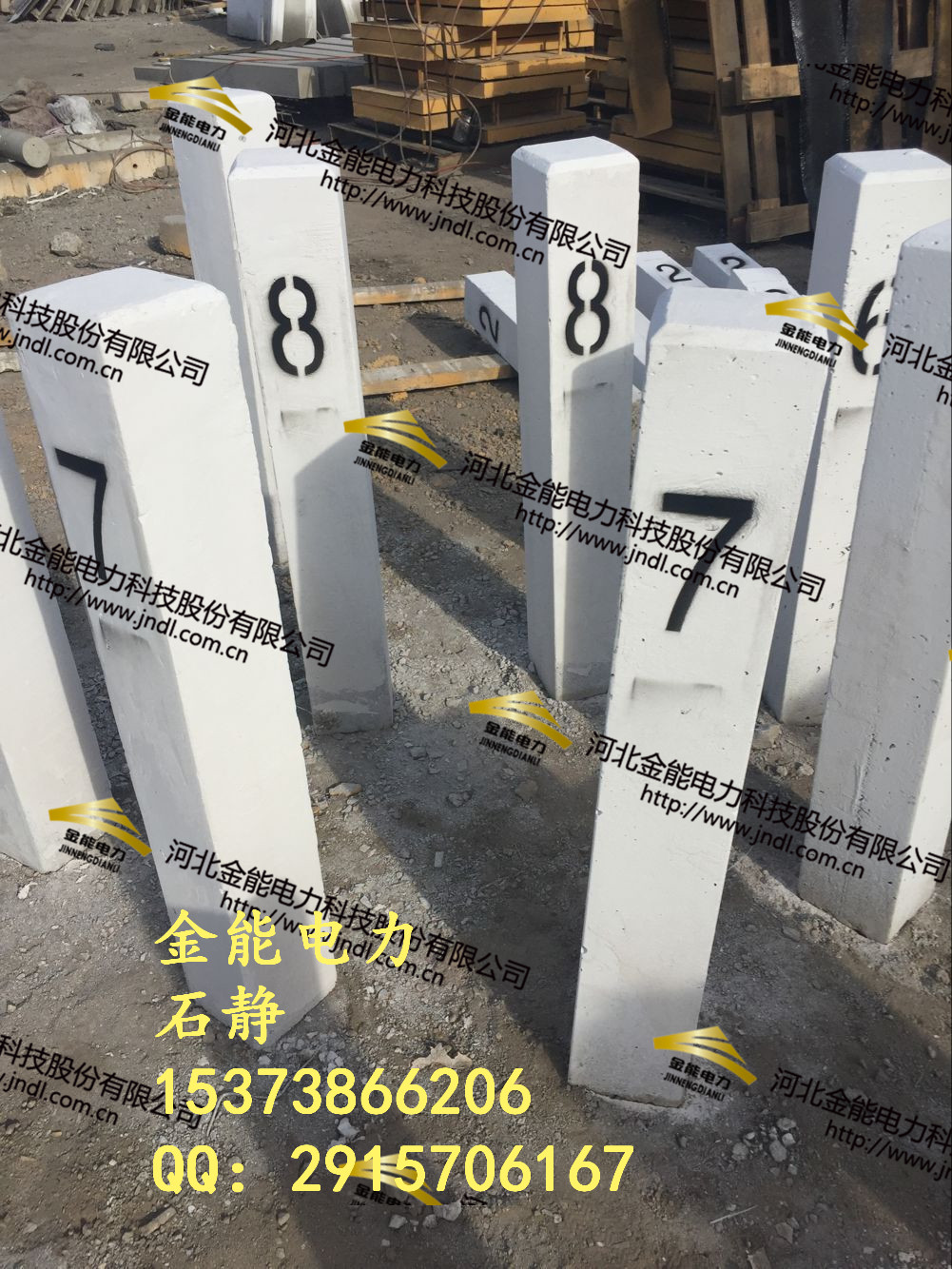 塑鋼標(biāo)志樁#芮城12cm見方標(biāo)志