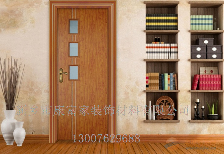 康富家木塑門 玻藝門J-837室內(nèi)門廠家