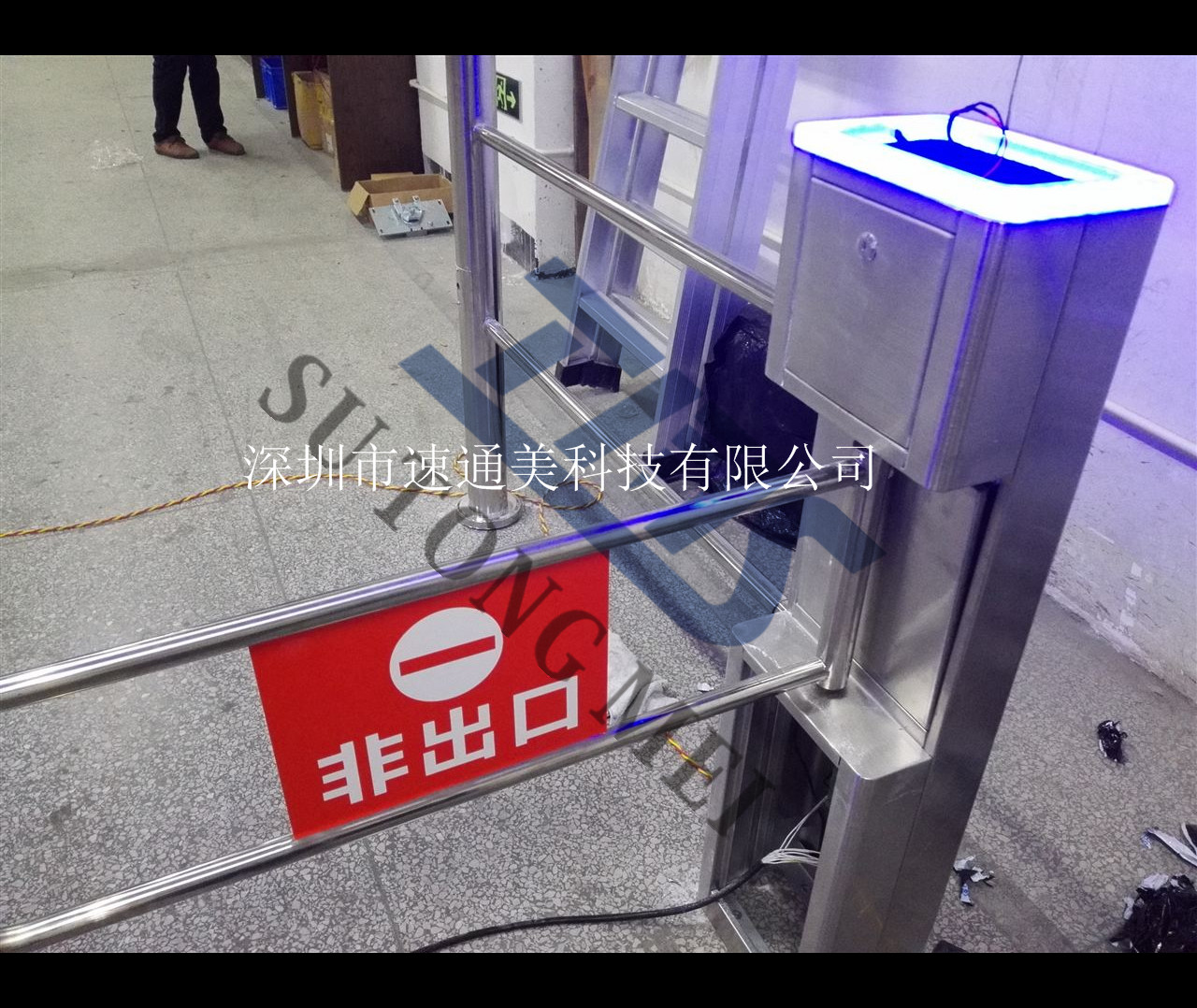 超市感應(yīng)門(mén)單向出口/超市感應(yīng)門(mén)紅