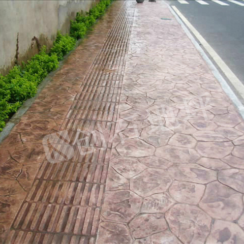 彩色混凝土壓模地坪壓模水泥混凝土壓花