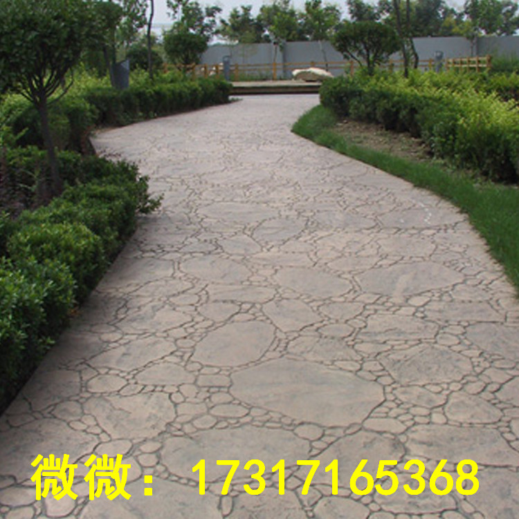 義烏壓印地坪彩色壓印混凝土