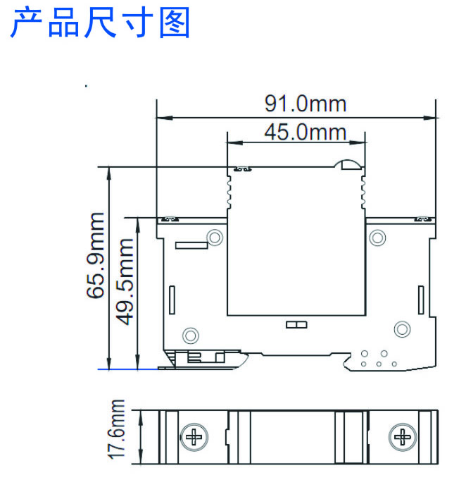 DK-40 4P型浪涌保護器（II類試驗）