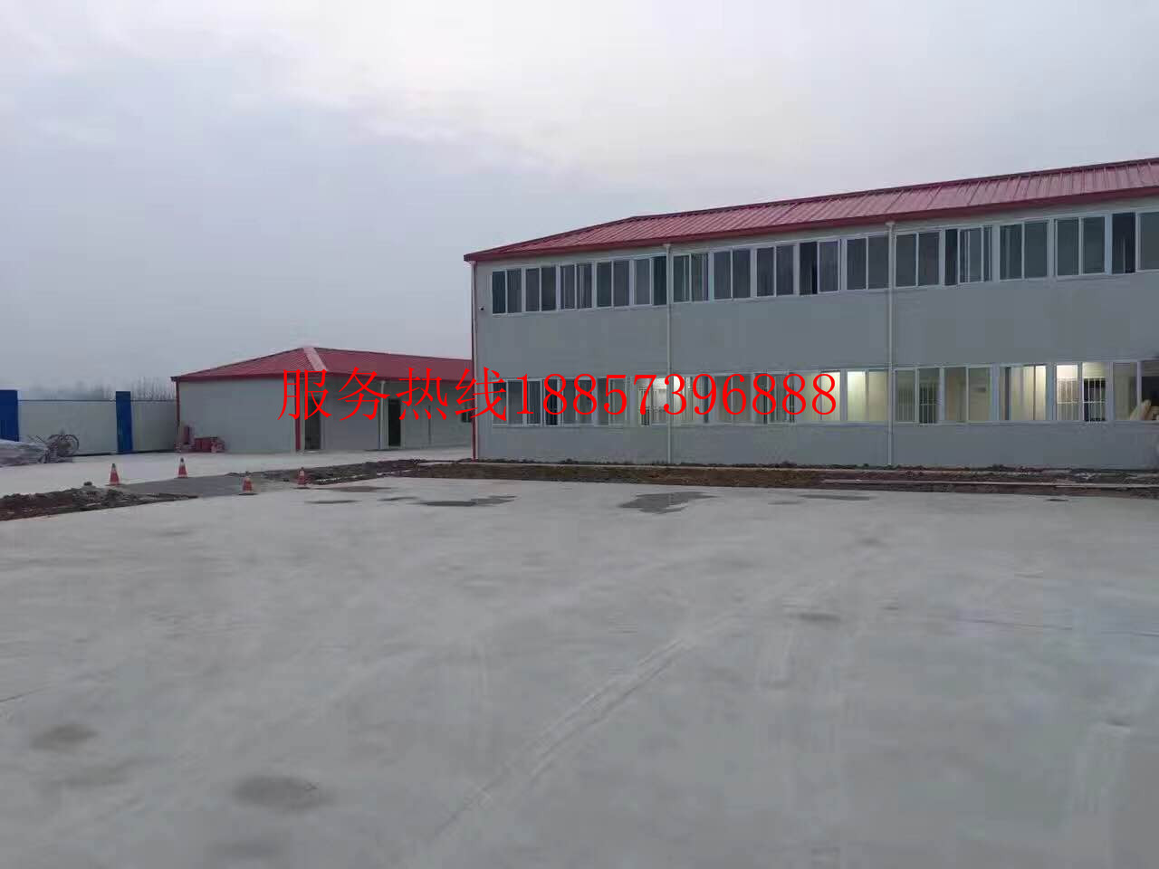 嘉興彩鋼板活動房搭建工程  彩鋼板活動房的特點(diǎn) 嘉興哪里有彩鋼板