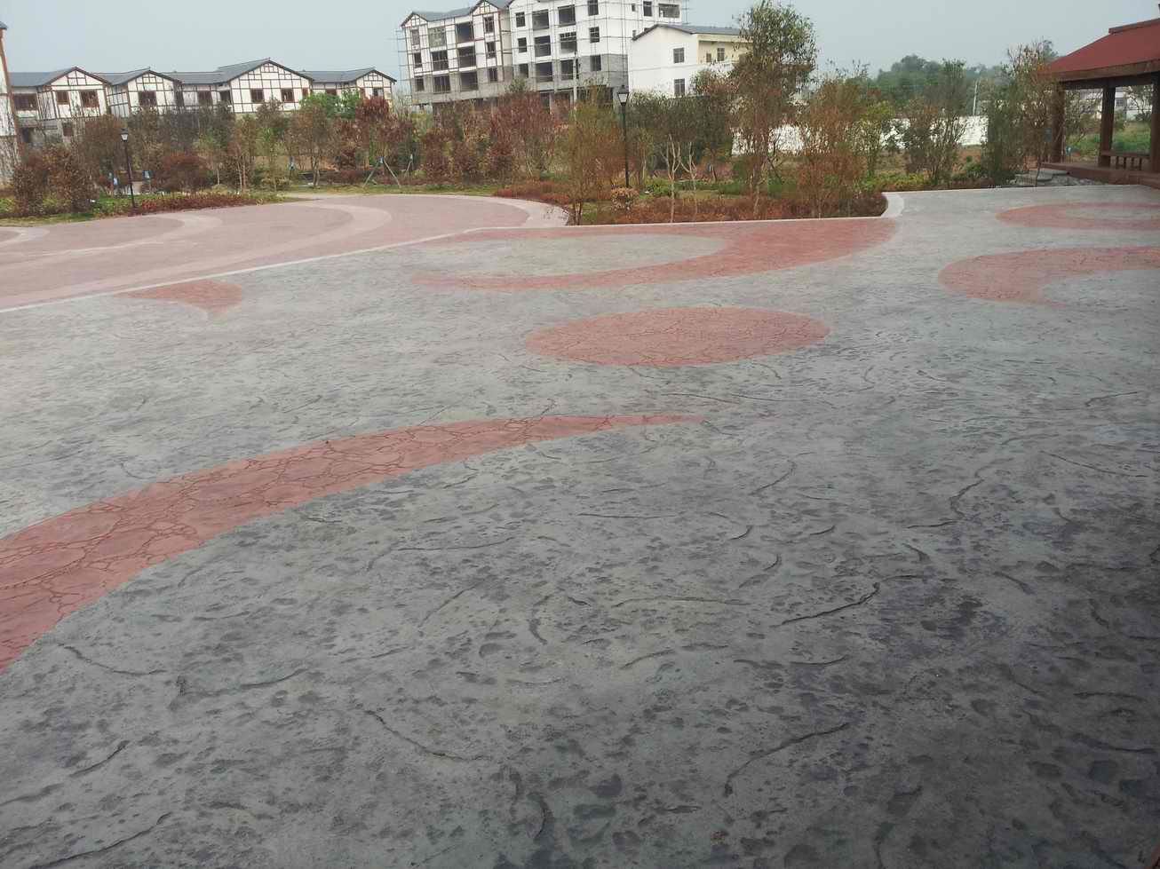 界首市 界首市藝術壓印地坪材料特點