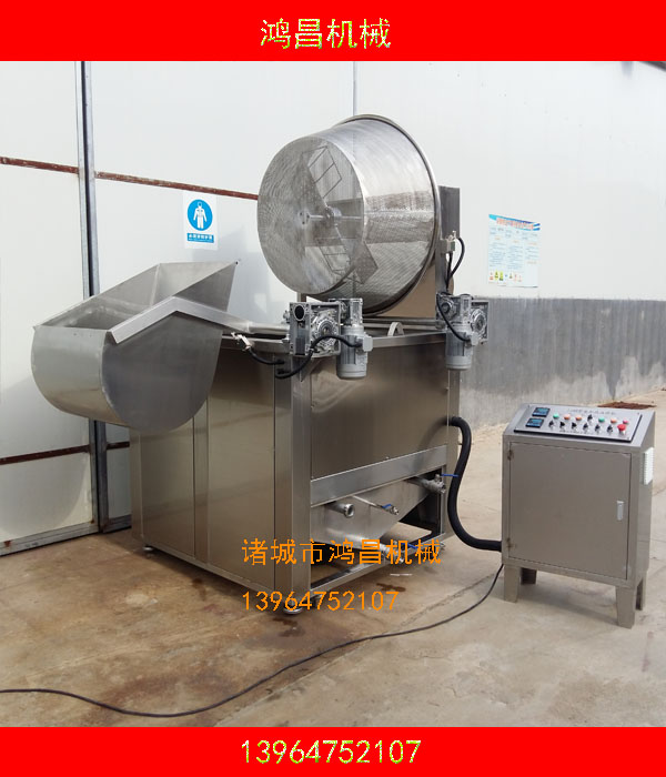 鍋巴油炸機鴻昌油炸流水線肉制品加工成套設(shè)備質(zhì)量好價格低