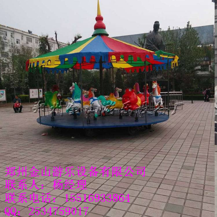 簡(jiǎn)易木馬優(yōu)惠促銷(xiāo) 金山游樂(lè)*
