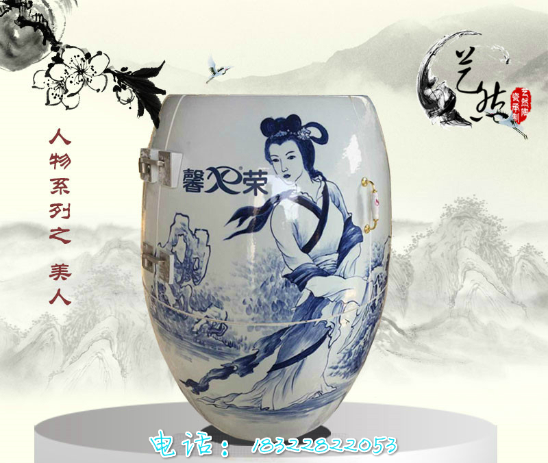 美容院圣菲能量養(yǎng)生缸汗蒸缸熏蒸甕  景德鎮(zhèn)*廠家直銷