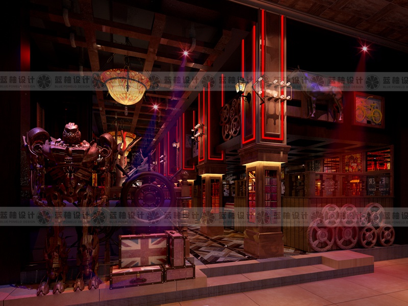 昆明主題酒吧裝修設(shè)計效果圖公司