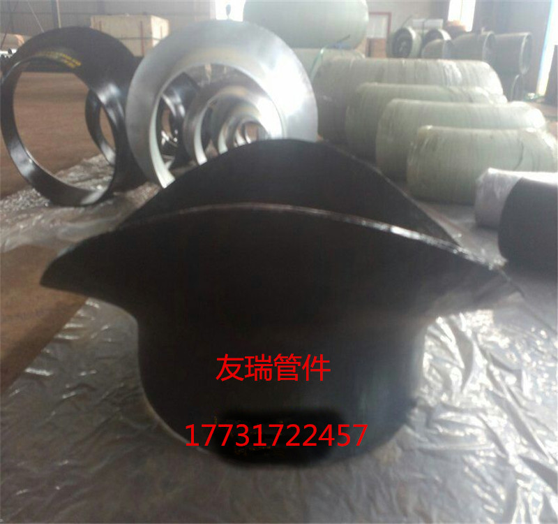 異徑三通馬鞍座 DN500*300異徑三通壓制馬鞍座 冷壓異徑碳鋼三通