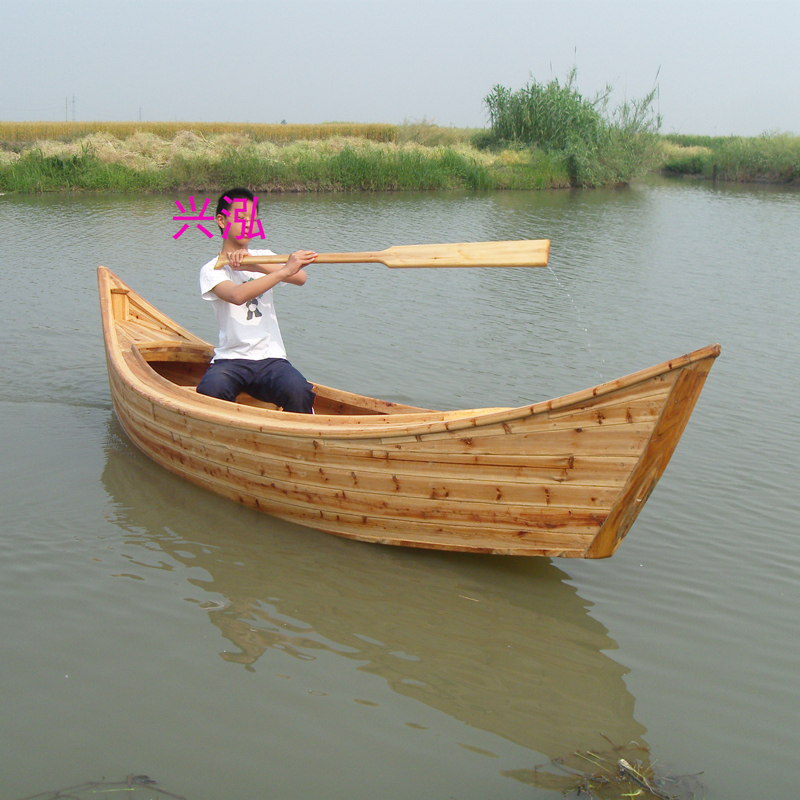 供應(yīng)廠家直銷小漁船 休閑小木船