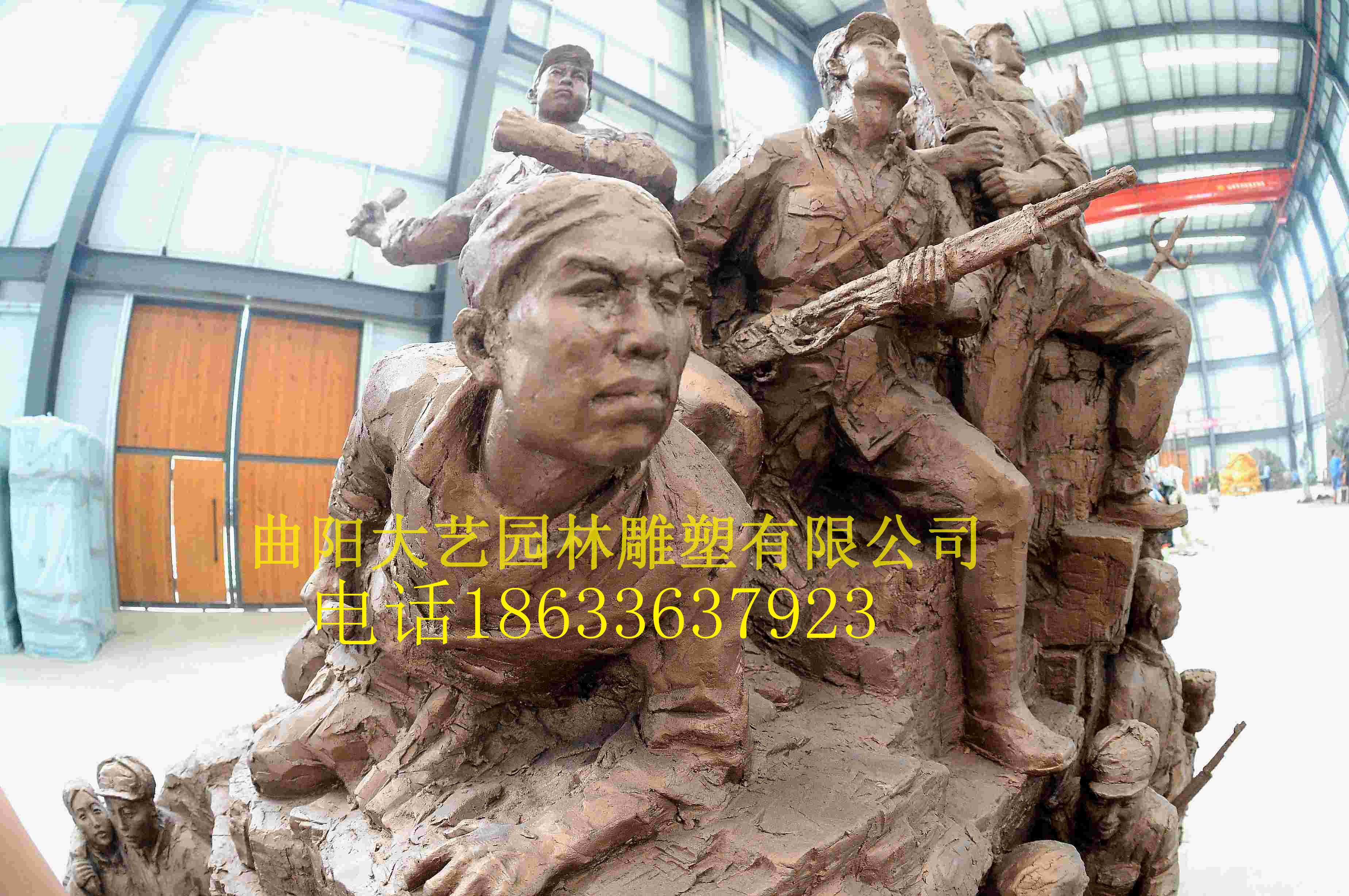 八路軍人物雕塑廠家 八路軍人物雕塑價格 八路軍人物雕塑定做公司